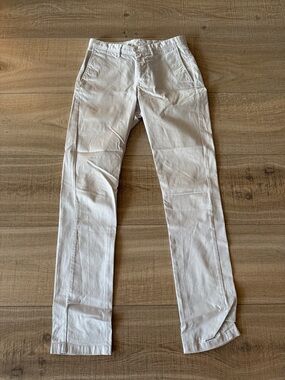 Reiss Men’s Gray Ash Slim Chino Pants